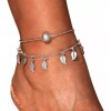 Deluxe Pulsera Pie Tobillo 2 En 1 Playa Vacaciones Regalo