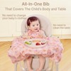 aijoo All-in-one Coverall Bib, Baby Feeding Bibs, Sleeveless Bib, BLW