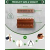 EXTCCT Wall Mount Pool Stick Holder - Billiards Pool Cue