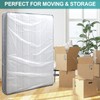 Mattress Bag for Moving Storage - Plastic Mattress Protector Cover,