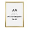 Modern Gold A4 Photo Frame for A4 (21 x 29.7cm)