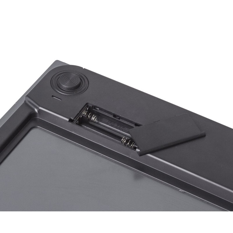 Electronic Bathroom Scale with Tempered Glass Balance Platform, Antiskid Surface,