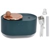 2 in 1 Rotating Planet Humidifier USB Charging Cordless Mute