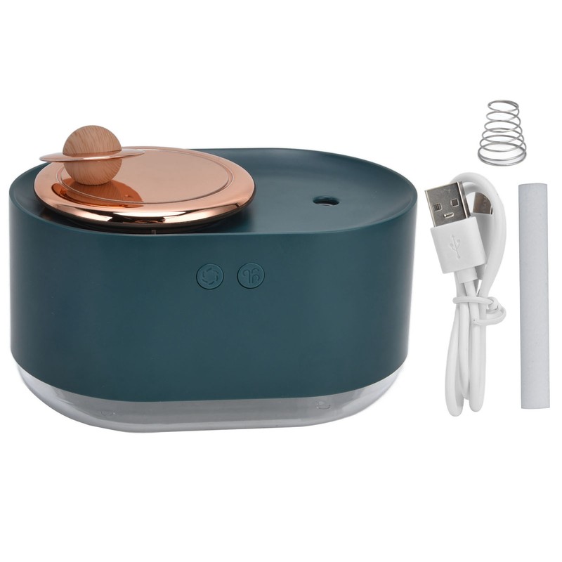 2 in 1 Rotating Planet Humidifier USB Charging Cordless Mute