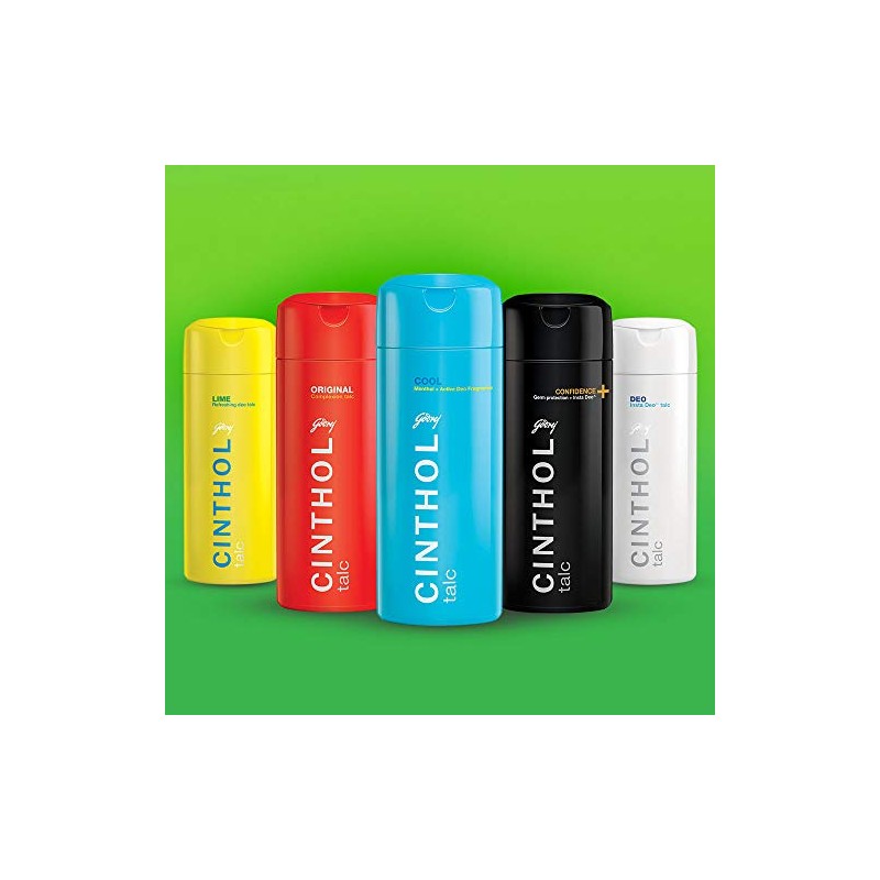 Cinthol Lime Refreshing deo Talc 300gm by Cinthol