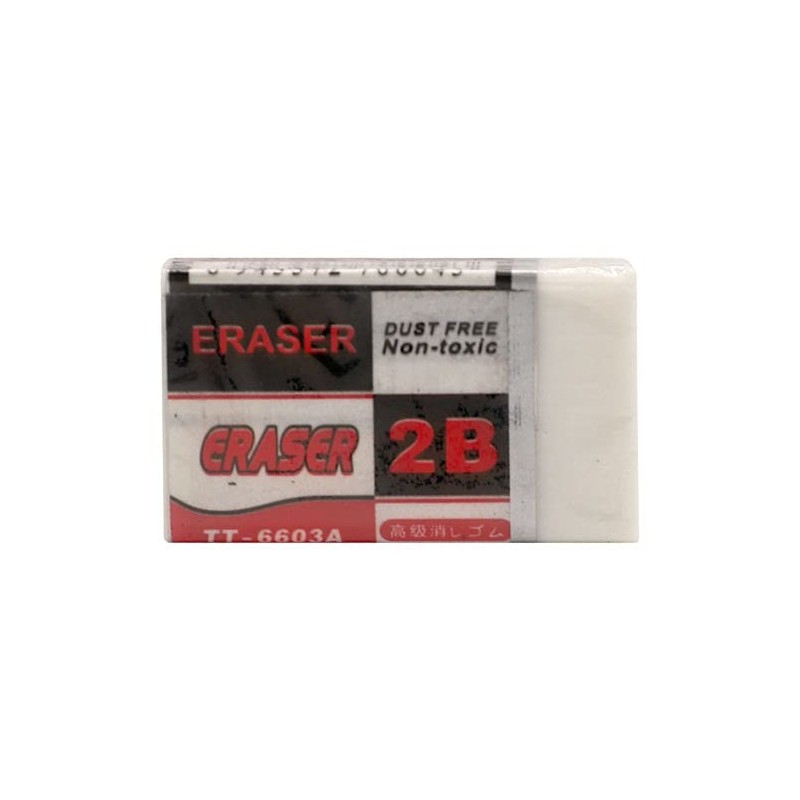 ERASERS - Pack of 6 - Rubber Eraser School Kids