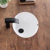 KDKSC Small Undermount Bathroom Sink 15.4"x13.2" Oval Undermount Sink White