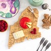 Totally Bamboo Destination Maine State Shaped Serving and Cutting Board,