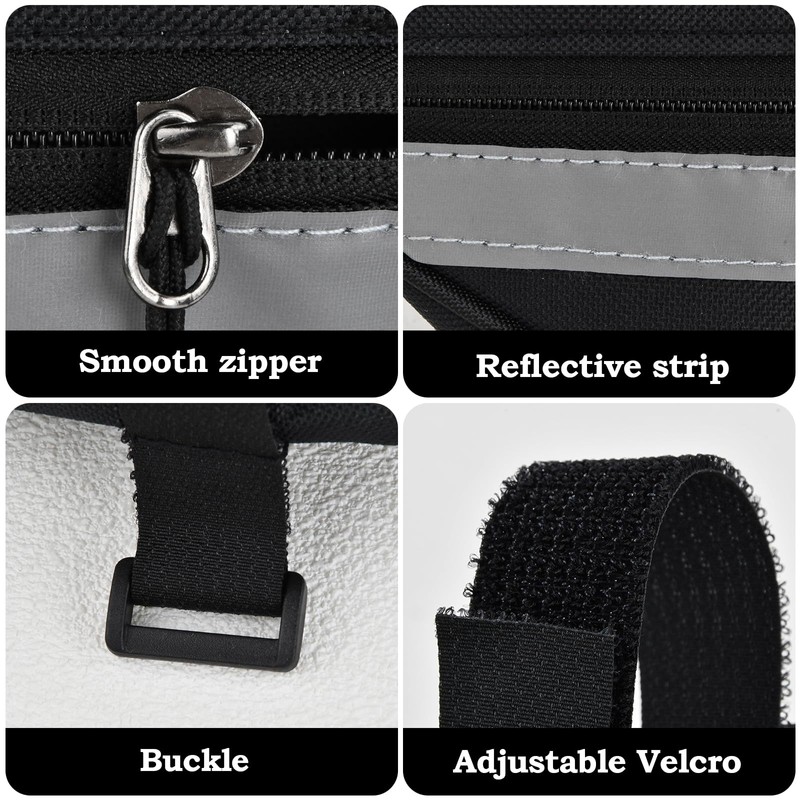 Lunaanda Bicycle Bag Frame, Waterproof Bicycle Triangle Bag with Reflective