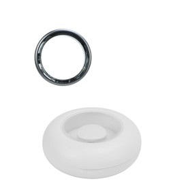 CHEOTIME Smart Ring Health Tracker, Fitness Tracker Multi Sports Modes Water Resistant Gesture Camera Control Ultra Thin Wearable Smart Ring with Charging Case for Men Women (11#)