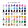 Temiary 9 Colors Acrylic Paint Pens Markers, Grey Series