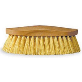 Rice Root Grooming Brush, Stiff, Synthetic, 2 x 8-1/2 x 2-3/8-In.