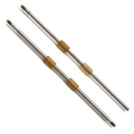 PA03540-Y075, Feed Roller Kit with Iron Shaft, Fit Fujitsu Fi-6130 Fi-6130Z Fi-6140 Fi-6140Z Fi-6230 Fi-6230Z Fi-6240 Fi-6240Z Fi-6125 Fi-6225 etc, 2 pcs