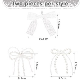 LCIEFKAE 6 Stücke Perlenschuhschnalle, Bugschuhschuhdekoration, Süße Und Süße Schuhdekoration, Frauenschuhzubehör.