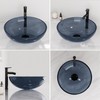 Design Vessel Sink Bathroom Sink above counter Small Vessel Sink