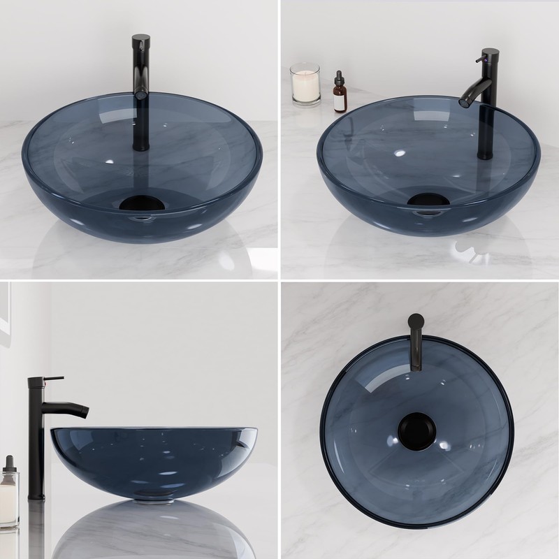 Design Vessel Sink Bathroom Sink above counter Small Vessel Sink