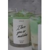 Velas Aromática Artesanal - Matcha Latte