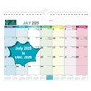 Povee Wall Calendar 2025-2026 - Includes July 2025 to December