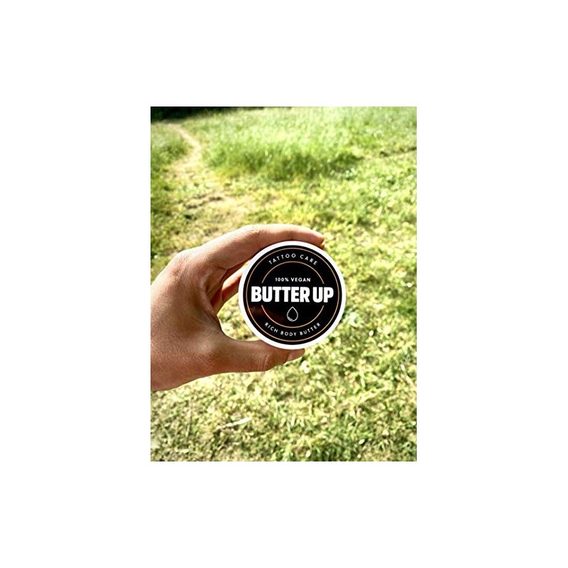 Butter Up Tattoo Aftercare - Heals & Brightens Tattoos, Vegan,