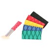 5-Color Table Tennis Racket Replacement Grip Set with Heat-Shrink Bands, 9cm 1 Set