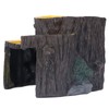 Resin Mini Stump Shape Hiding Hole Wooden Cave Artificial Aquarium