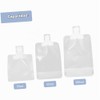 15pcs Bolsas De Cosméticos De Viaje Rellenable