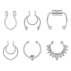 Briana Williams Faux Septum Nose Ring: Clip-On, Women's Septum Jewelry