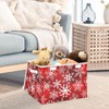 senya Christmas Storage Baskets Collapsible Storage Bins with Lids, Christmas