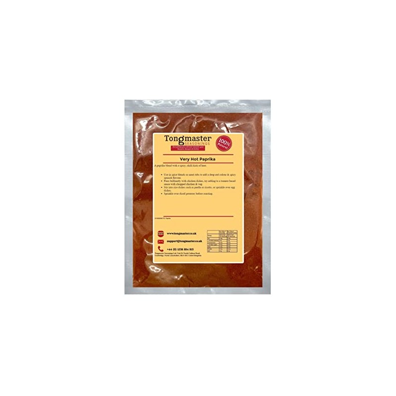 Very Hot Paprika Powder - Spice - 200g