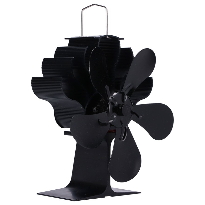 Stove Fan Single Head 5 Blade Wood Burning Fireplace Fan