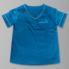 Women's Summer Pajama Set, Short Sleeve V Neck Ice Silk Sleepwear Comfortable Shorts Home Wear Soft Breathable Nightwear, Satin Pyjamas For Women, Pj Shorts Set, Ladies Comfort Lounge Wear