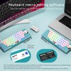 Womier Womier 60% Percent Keyboard, WK61 Mechanical RGB Wired Gaming