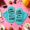 HAPPYPOP October Queen Birth Month Socks - October Birthday Gifts,