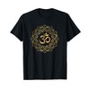 Sacro Om Mandala Yoga spirituale Maglietta