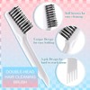 Boao 2 Pieces Hair Brush Cleaning Tool Comb Set 2-in-1