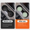 Amooca Car Cup Coaster 4 Pack Universal Non-Slip Cup Holders