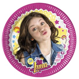 Soy Luna Paper Plates Medium 20cm