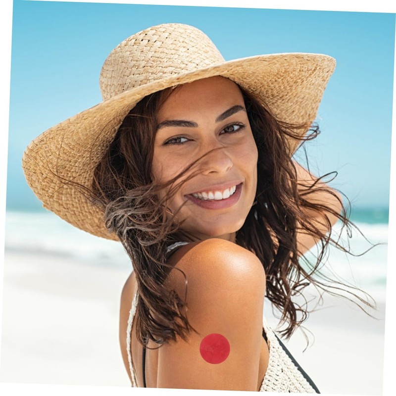 Tofficu 2rollos Pegatinas Bronceadoras para Cuerpo Extraíbles de Pegatinas Autoadhesivas