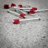 Freeman Single Pin Concrete Nails | 2-1/2" | Galvanized Steel