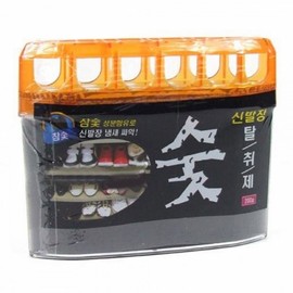 Shoe sole charcoal deodorizer 200g indoor air purifier Odor removal 2ea