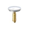 Qrity Push Pop-Up Click Clack Plug Stopper (43mm), Bathroom Sink