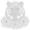 Floral Tiger- Sweet Dixie Cutting Die for Scrapbooking, cardmaking NAD