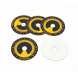 uxcell Rheostat Transformer Potentiometer 0-100 Control Dial Face Plate 5pcs