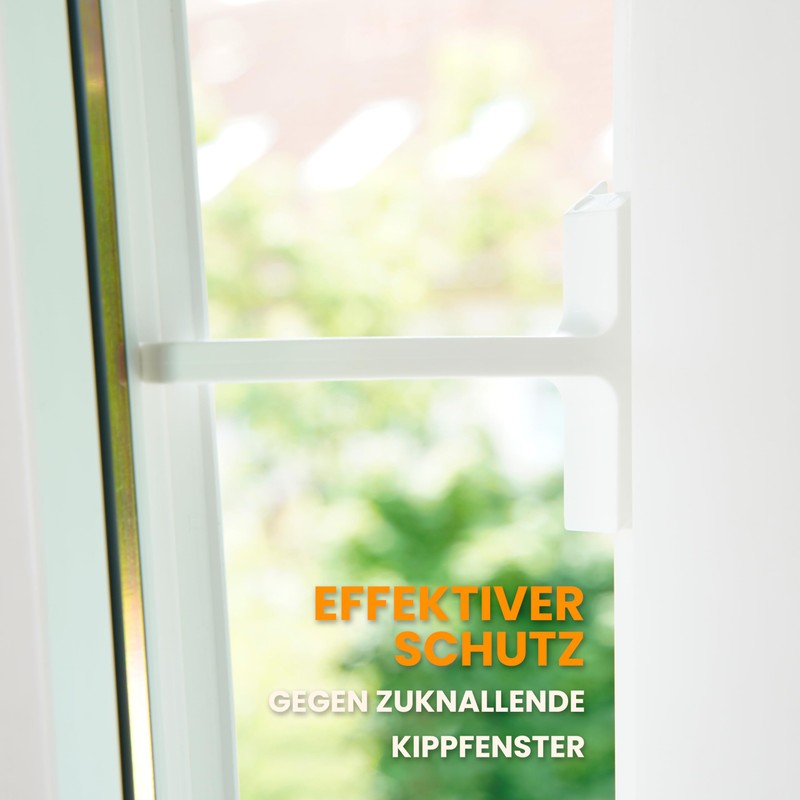 homeXpert Window Lock for Tilting Windows, Set of 4 in