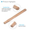 CoCud 2PCS Hammer Handle Replacement, 40cm/16 Oak Wood Flat Comfort