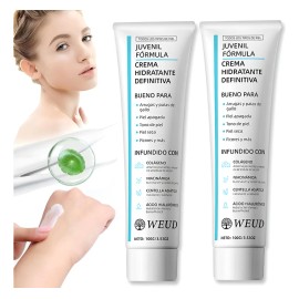 Crema Hidratante Facial Weud Hydrapore Pack 2x100g Ácido Hialurónico