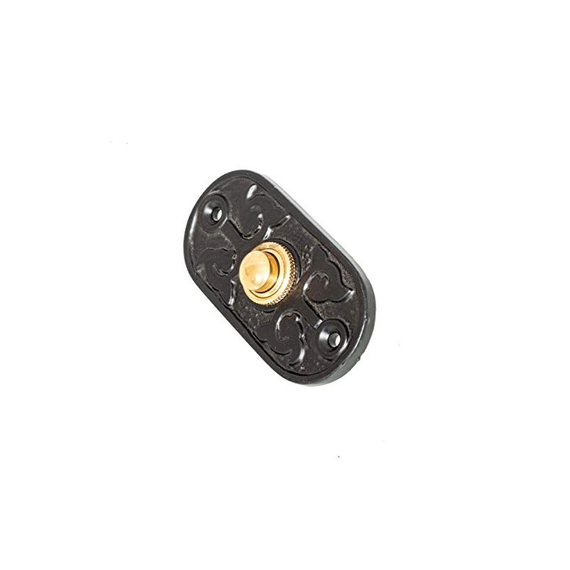 Antikas - Bell in Black - Modern Doorbell Front Door