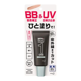 Men's Biore ONE BB & UV Cream SPF50+/PA++++ BB Cream 30 grams Beige