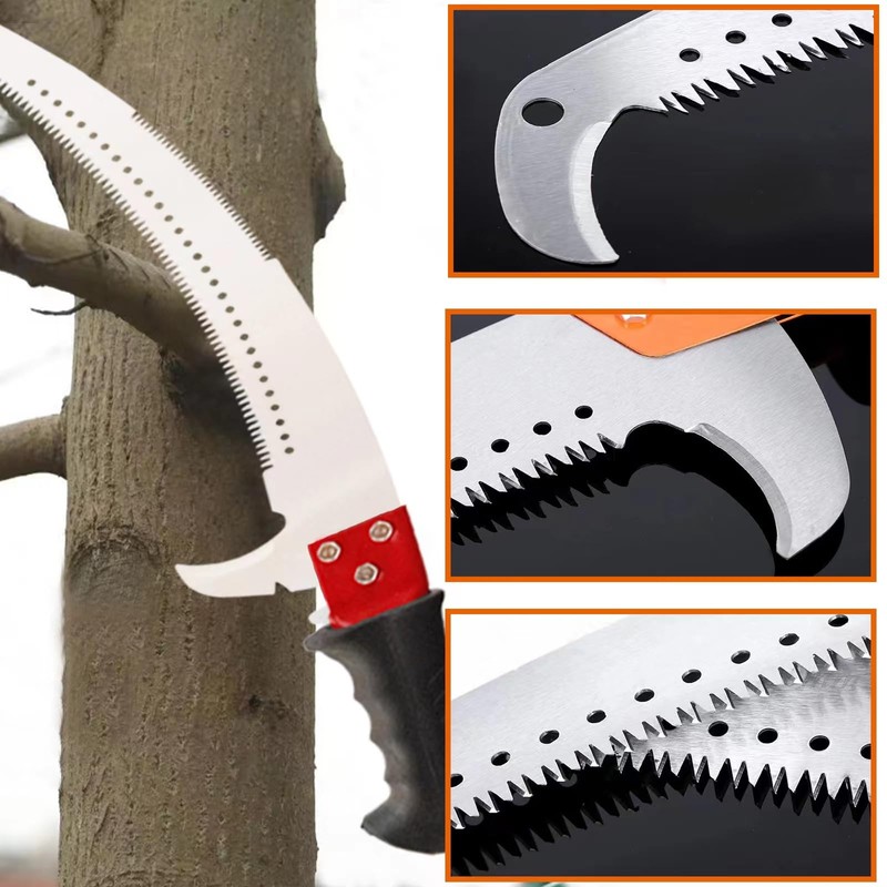 Heytaful Manual Pole Saw 30 FT Extendable Tree Pruner High