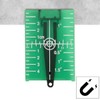 Magnetic Floor Laser Target Plate with Stand - Enhanced Visibility